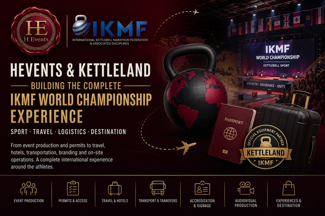HEvents and Kettleland to Build a Complete IKMF World Championship Experience: Sport, Travel, Logistics and Destination